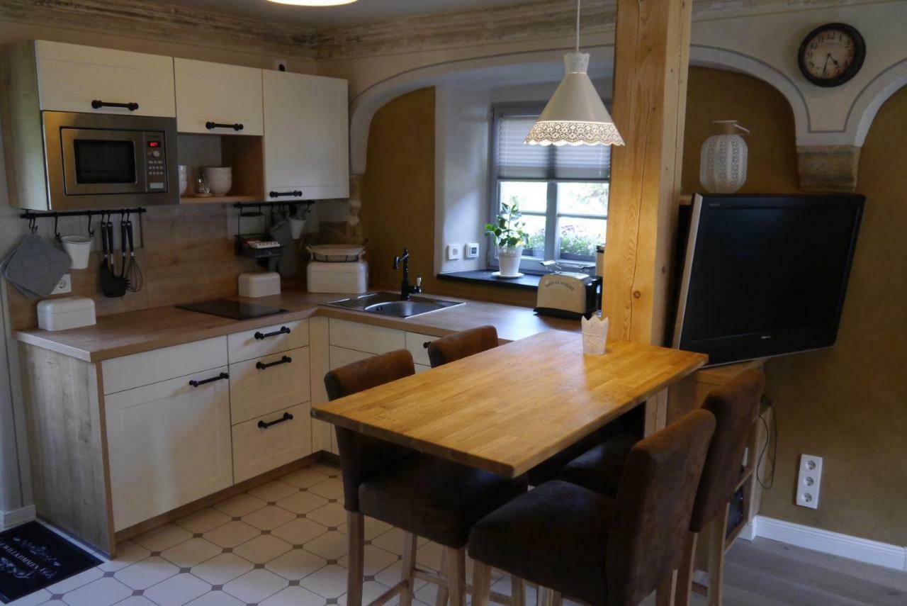 Ferienwohnung "Alte Bauernstube" Meissen Extérieur photo